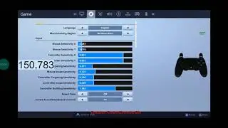 Chronic Dizzle fortnite setting (sens,controls & Deadzone)&locker ! [PLZ sub for more pros settings]