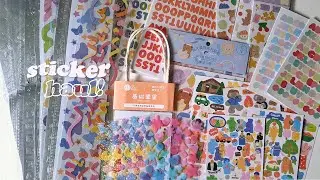 another stationery haul (but 100% stickers this time) :D
