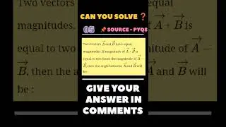 Real Exam Level Question Asked Every Year 😳 JEE & NEET || #jee2026 #neet2026