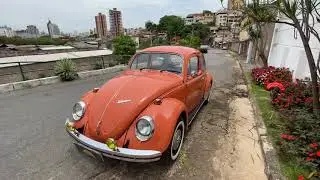 Fusca 1500 1972 laranja Monza. (VENDIDO)