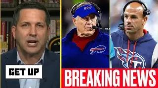 GET UP | Adam Schefter has latest NFL coaching search: Bill Belichick to Bills, Saleh sign Titans