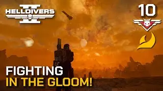Helldivers 2 - Fighting In The Hellmire GLOOM *With Randoms* - Superhelldive
