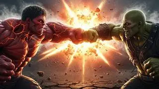 RED HULK vs GAMMA MUTANT TRIBE LEADER &ndash; Brutal Gamma Fight | 4K Movie