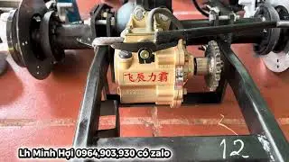 Mẫu Càng Xe Ba Bánh Tiện Ích Thế Hệ Mới || Số Lùi Liền Cầu Tăng Xích 1 Lượt Quá Tiện Bảo Hành 18T