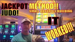 🔥JACKPOT JUDO METHOD🔥SMALL BANKROLL #slot #casino #lasvegas
