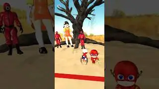 Super Flash Man in Squid Game#squidgame #hulk #funny