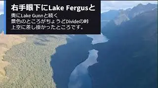 ミルフォードサウンドから片道40分でクイーンズタウンまでの遊覧飛行
