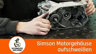 Simson Motorgeh&auml;use aufschwei&szlig;en | Aluminium Schwei&szlig;en mit Erik Folge 2