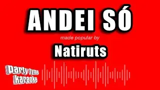 Natiruts - Andei Só (Versão Karaokê)