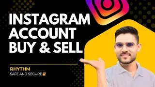 How To Buy And Sell Instagram Account || Instagram Account Buy Karen 100% Safe Process 👍