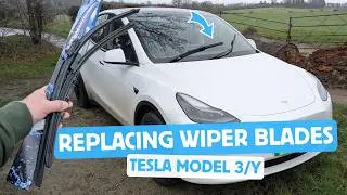 Complete guide to buying & fitting new wiper blades on a Tesla Model 3/Y