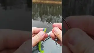 Как снарядить офсетный крючок?
