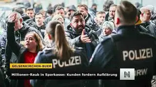 30 Millionen Euro erbeutet: Gro&szlig;raub in Gelsenkirchen ersch&uuml;ttert Kunden | NACHDRUCK