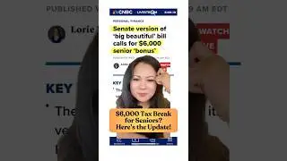 $6,000 Tax Break for Seniors? Here&rsquo;s the Update! #USA #Senate #BigBeautifulBill #Retirement #money