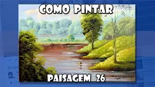 Como Pintar : Paisagem #26 ( Speed Paint )