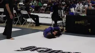 Zackary's second match 🥋🤼&zwj;♂️ grappling x 4-20-2019