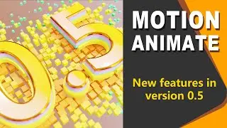 New features in Motion Animate 0.5 [Subtitles]