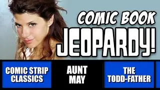 Comic Book Jeopardy! A Comic Trivia Quiz with 31 Questions on MARVEL, DC COMICS, and More!
