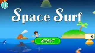 Space Surf : Shark Attack - 30 second Game Preview Video