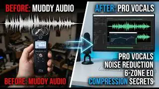 How to Get Professional Vocals : Zoom H1n Recording settings, EQ, & Compression Tutorial