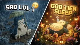 Evolution of Snorlax: WORST Mud to GOD TIER Nap Spot (Cozy Ghibli)