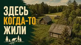 Заброшенный хутор. Лесная хижина в глуши.