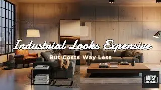 Industrial Living Room That Feel Expensive (But Aren&rsquo;t) | High-End Look on a Budget