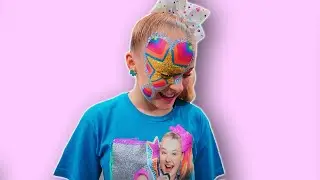 HEART EYE MAKEUP TUTORIAL! - JoJo Siwa
