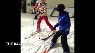 Skiing at Snow Factor Braehead