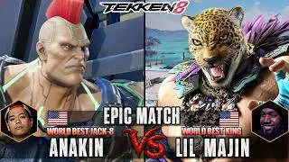 Tekken 8  ▰  Anakin (Jack 8) Vs Lil Majin (King) ▰ Ranked Matches!