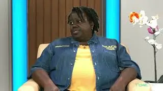 CONNECTING WITH KIM connects with Yvette Lewis, President, NAACP Hillsborough County.