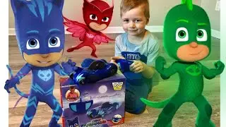 PJMASKS  R/C CAT CAR || CAR REVIEW PLAYING COOL CAR FOR KIDS!