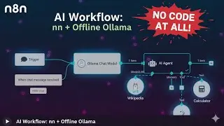How to Integrate Offline LLM in n8n | Local AI Agent Workflow 🚀  No API Cost, 100% Free Setup