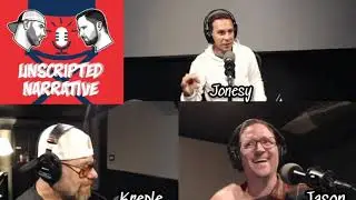 Unscripted Narrative-Jonesy discusses getting jokes from situations and keeping parts that work.
