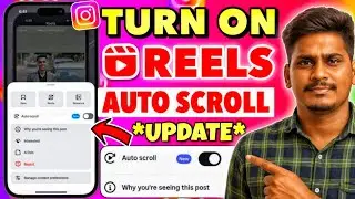 Instagram Reels Auto Scroll ON Kaise Kare? 😱 New Update 2026 🔥