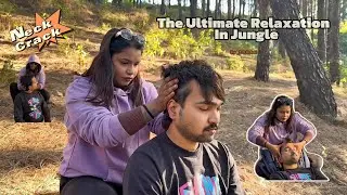 Relaxing ASMR Head Massage By The Beautiful Indian Lady Barber Sonam | Back, Neck & Ears Massage 👂