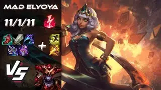 MAD Lions Elyoya JUNGLE Qiyana vs Shyvana - EU Challenger Patch 25.S2.2