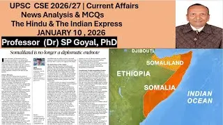 Daily Current Affairs MCQs & News Analysis | 10 JANUARY , 2026 |#upsc  #ias  #currentaffairs