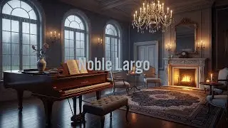 Noble Largo - Baroque Inspired Concerto | Elegant Classical Music for Relaxation & Study