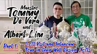 Maestro Tommy De Vera and Albert Lim, Loft Visit, Pigeon Talk, Tips and Advice. Part 1