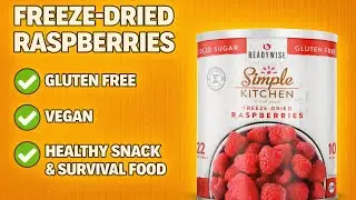 ReadyWise Freeze Dried Raspberries Review &ndash; Best Healthy Snack & Survival Food?
