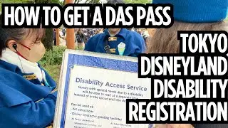 Регистрация проездного билета DAS для инвалидов в Tokyo Disney, точка зрения