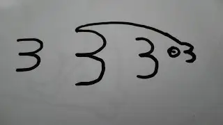 How to Draw a Fish from Number 3 | Easy Drawing for Kids
