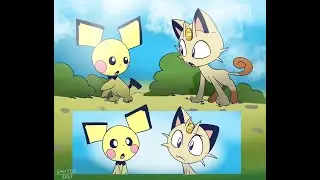 What if Pikachu and Meowth we're childhood Friends WIP (Comic Dub)