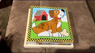 Melissa And Doug Wooden Cube Puzzle With Tray #toys #toy #toddlertoy