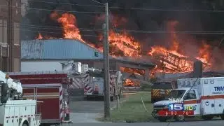 Fire officials: Cause of massive warehouse fire is undetermined