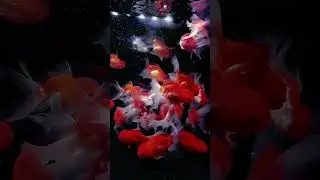 Goldfish in slow motion #shorts #youtubeshorts  #aquarium #fish #goldfish