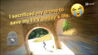 I sacrificed my drone to save my FPV buddy&rsquo;s life. 😭 - hangtime FPV - 2022|29