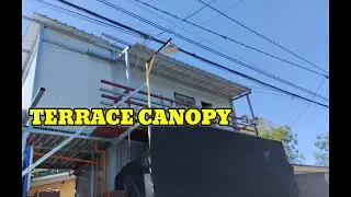 Terrace Canopy Project | @Welder_TV