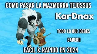 COMO PASAR LA MAZMORRA TEJOSSUS FACIL Y RAPIDO EN 2024!! COMO PASAR TEJOSSUS EN DOFUS TOUCH!!!